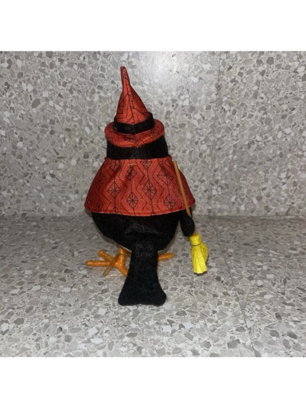 Target Halloween Hyde & Eek Bird Owl 2018 Brewster Witch With Broom & Metal Tag